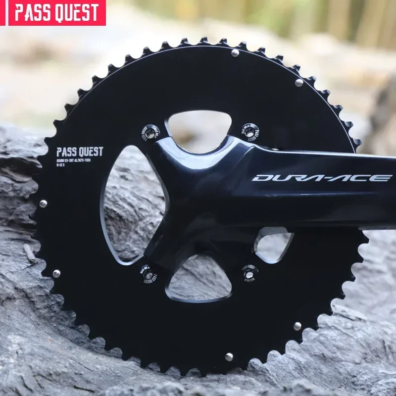 

PASS QUEST R110BCD for SHIMANO R9100 2X Sprocket AERO ROAD Bike Gravel Bike Chainwheel