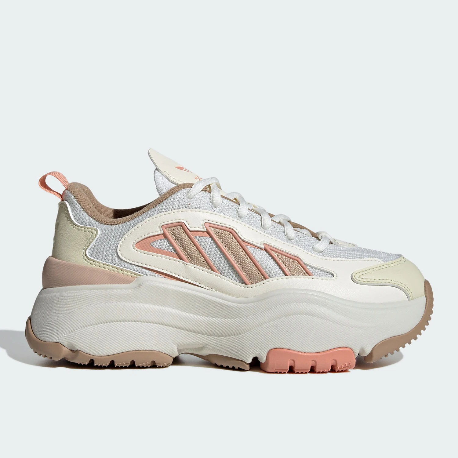 

Adidas genuine clover women's retro thick soled sports dad shoes JI4283