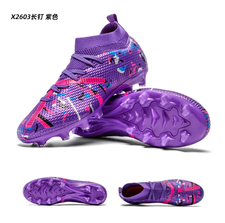 Neue Herren-Fußballschuhe Professionelle Outdoor-Sportschuhe Rutschfeste Trainingsschuhe Sneakers Rasen-Fußballstiefel Ultraleicht Unisex – Detail 32
