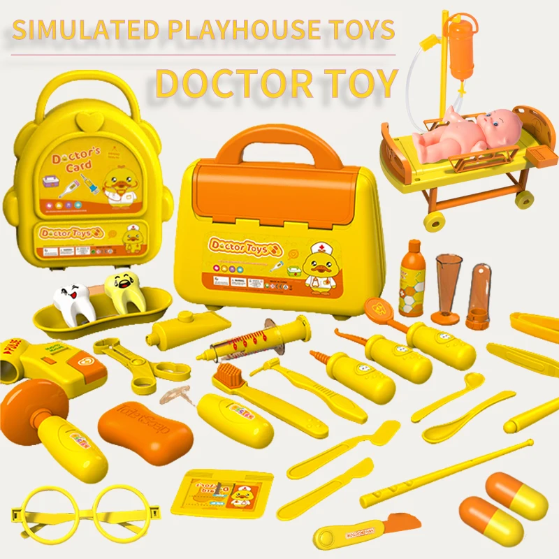أطباء الأطفال والممرضات وأطباء الأسنان وألعاب لعب الأدوار وسماعات الطبيب المحاكاة والأطقم الطبية وهدايا عيد الميلاد للذكور والإناث