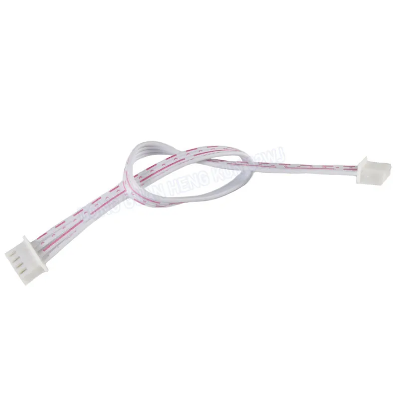 5 Pcs 10/20/30m JST XH2.54 Single/Double 2P-6Pin Red And White Wire Female Terminal Plug With Cable Wire Connector