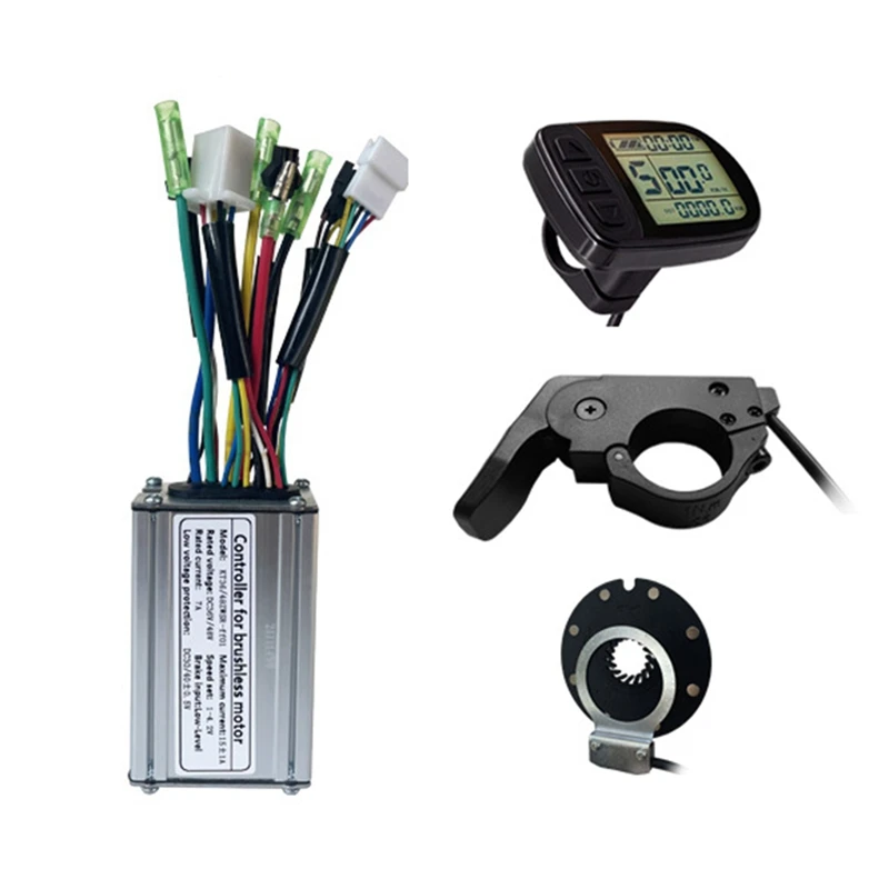 

36V/48V 250W E-Bike LCD5 LCD Display Thumb Throttle Controller E-Bike Conversion Kit Bicycle Spare Parts