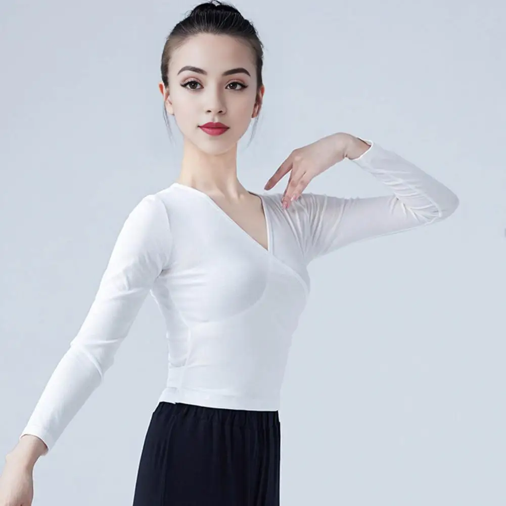 

Women Back Lace-up Strap Top Stylish Versatile Knitted Women's Ballet Top Adjustable Cross-back Tie-up Slim Fit Yoga for Pure