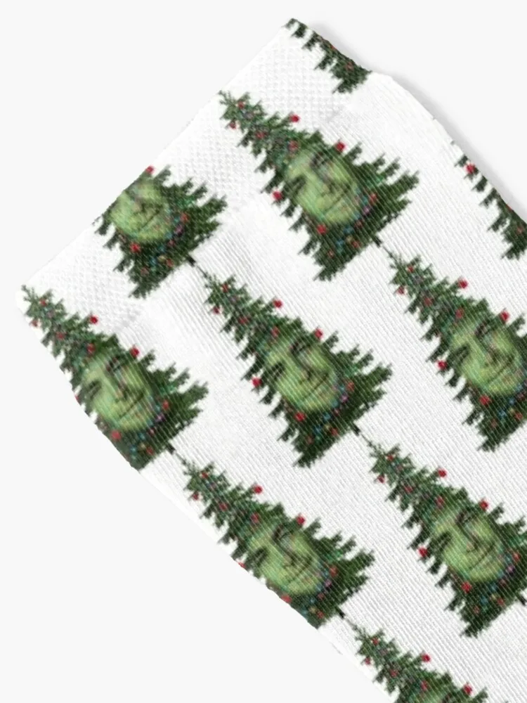 Chris-mas Pine Socks