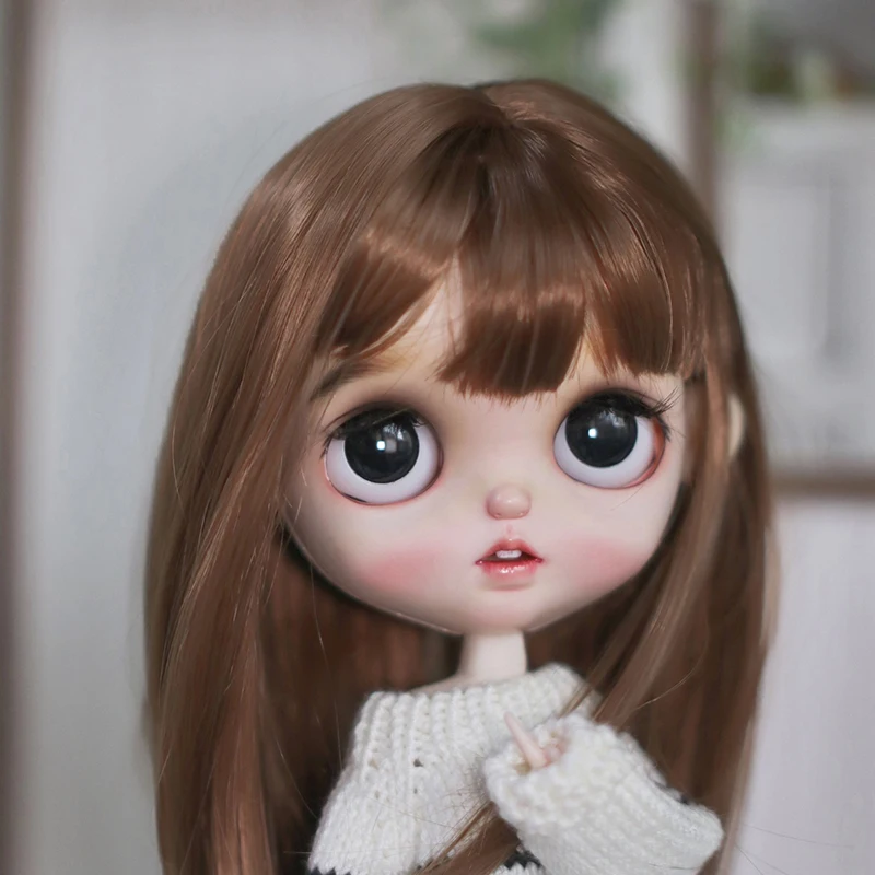 Peluca Blyth, accesorios para muñecas, pelucas para muñecas de juguete, pelo de muñeca Blyth, Material de piezas DIY
