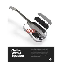 Enya Acoustic Electric Carbon Fiber Travel Guitar NEXG SE Smart Guitarra for Adults with 30W Wireless Speaker, Thickened Gig Bag