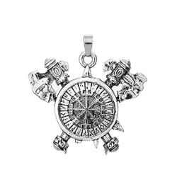 Punk Fashion Women/Men's Viking Odin Rune Axe Pendants DIY Necklace Accessories Wholesale