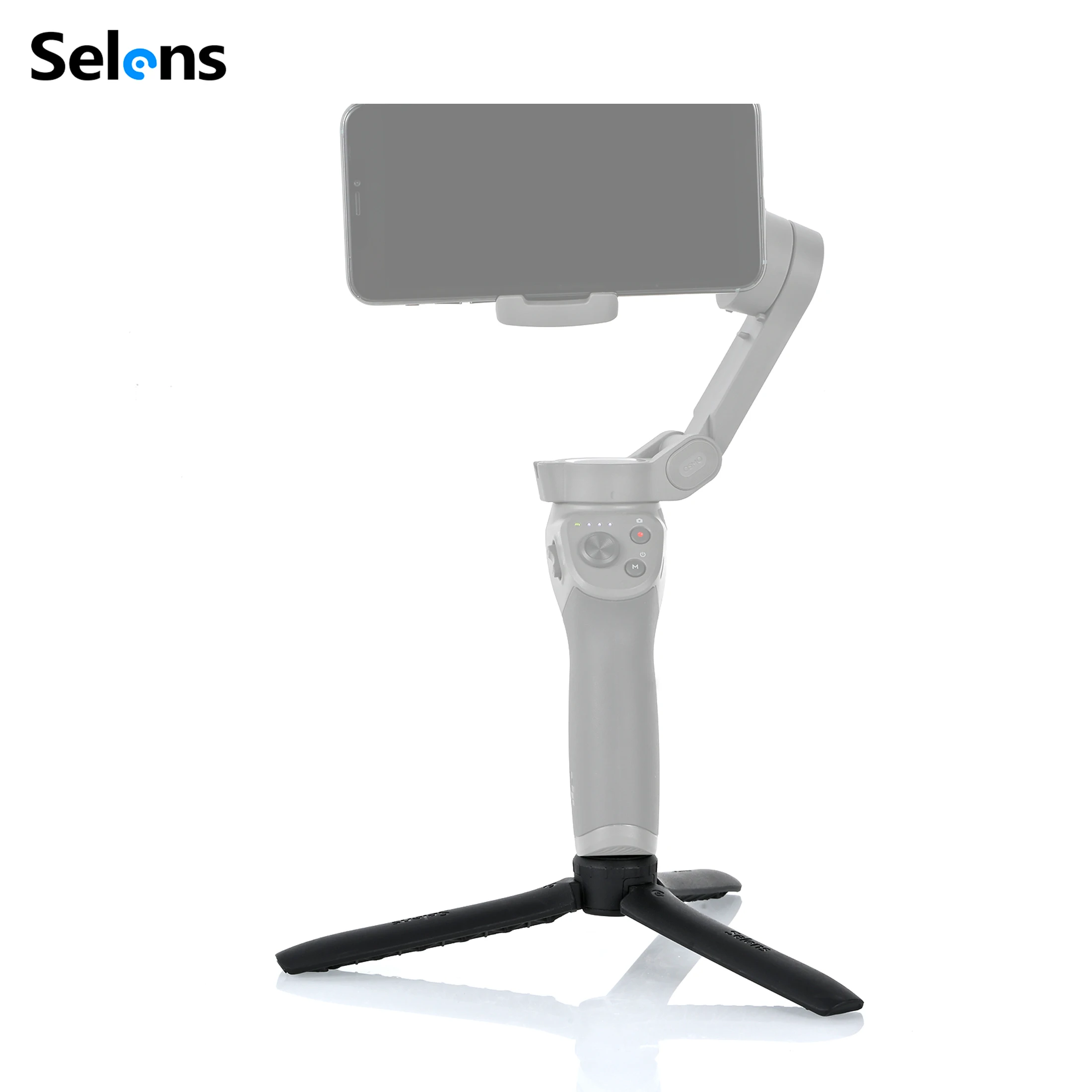 

Selens Portable Mini Tripod for DJI OSMO Handheld Gimbal Phone Stabilizer Holder Stand For Gopro Action Camera Accessories