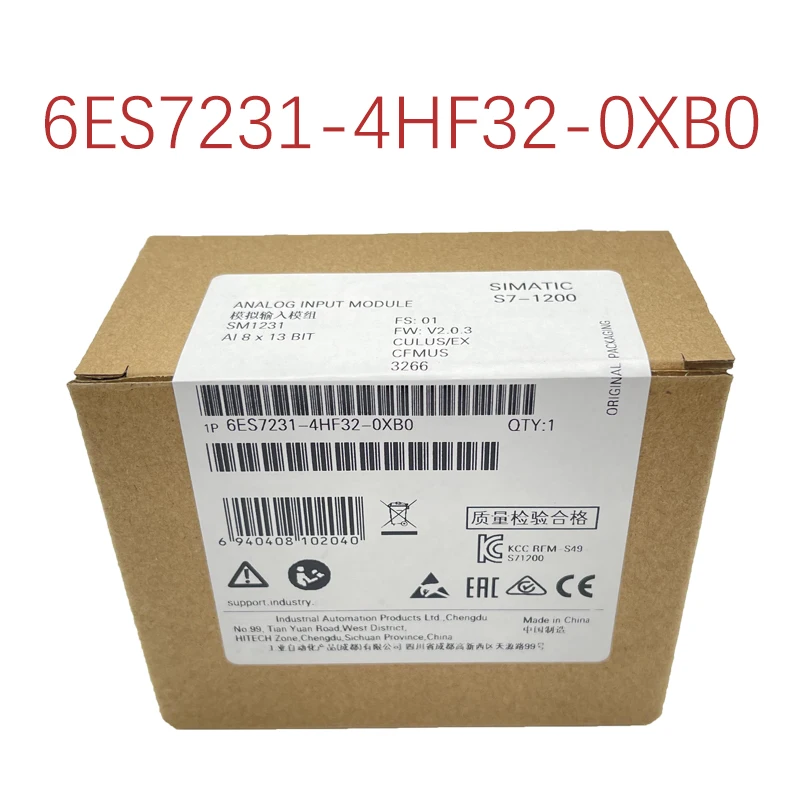 Original Factory Agent New Original 6ES7231-4HF32-0XB0 6ES7 231-4HF32-0XB0