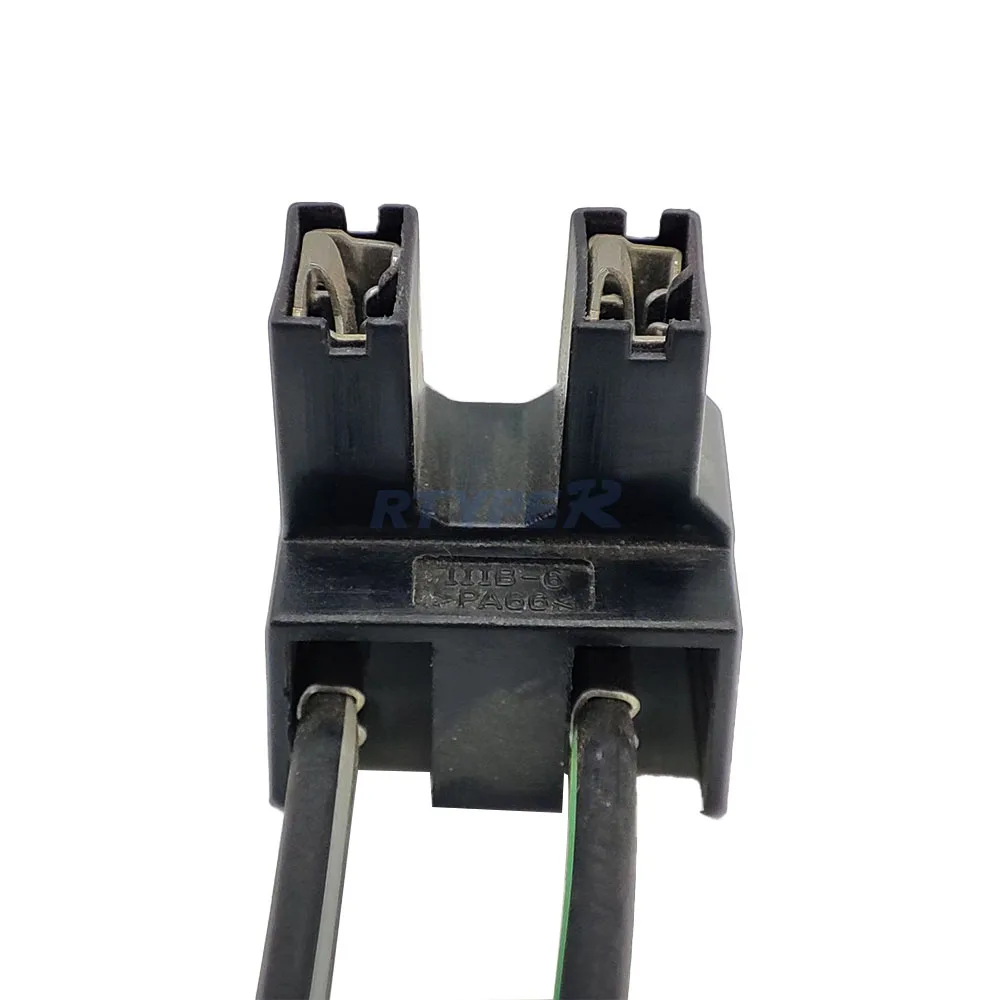 1/5/10 Set For 926319-1 2 Pin Angled Connector For H7 Lamp With Wires 0090-046