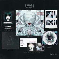 Alien Stage Album volume.1 volume.2 official original merchandise
