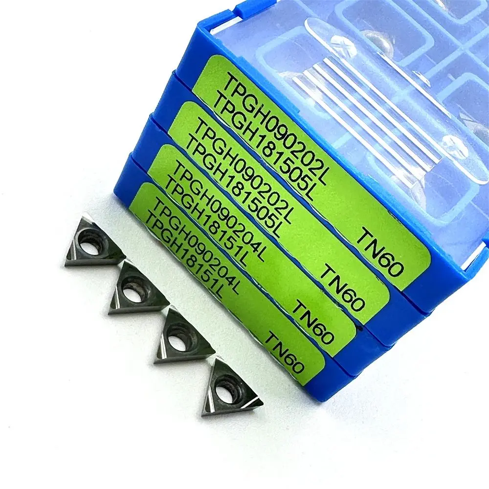TBGT060104L TPGH080204L TPGH090204L TPGH110204L TGBH110304L TN60 Cermet Insert Traitement de l'acier Outils de coupe de tour CNC d'origine