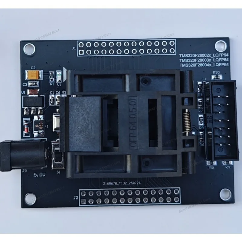 For TMS320F280025/F280037/F280049 LQFP64 IC Test Block Programmer