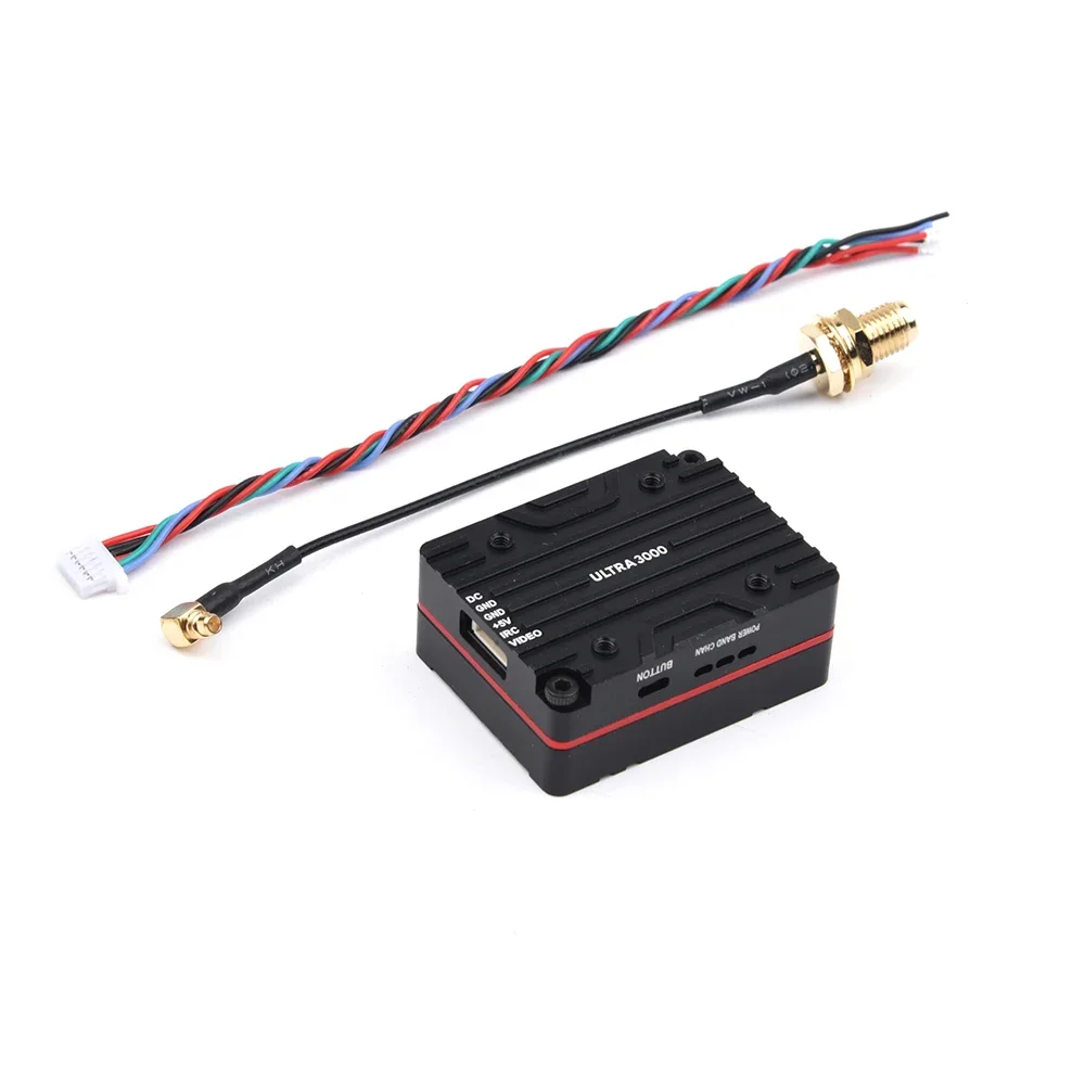 64CH 4.9G-5.8G Long Range VTX 3W 25mW/400mW/800mW/1500mW/3000mW/Pit mode FPV Transmitter for FPV Frame Drone Models DIY Parts