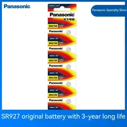 Panasonic 10PCS AG7 395 LR927 395AL926F SR927SW Lithium Battery Watch Toy Button Battery Control Calculator Toy