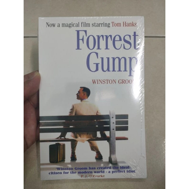 

[100% Original] Forrest Gump by Winston Groom (Humor / Historical Fiction / Contemporary / Classics) Libros Livros