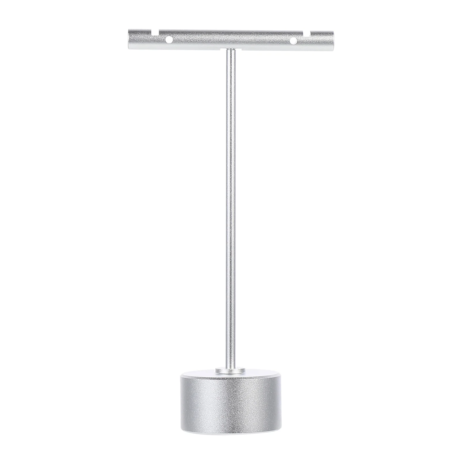

1pc Earring Holder Jewelry Display Stand Desktop Organizer Silver Metal Rack for Earrings Storage Sturdy Durable Decorative