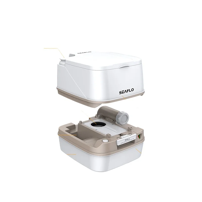 

Car Portable Toilet RV Flush 12 Liters Outdoor Camping Mobile Deodorant RV Portable Toilet Folding Portable