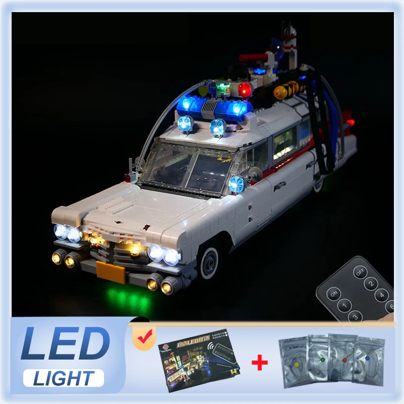 DIY LED Light Kit For LEGO 10274 GHOSTBUSTERS ECTO-1   (Only LED Light,Without Blocks Model)