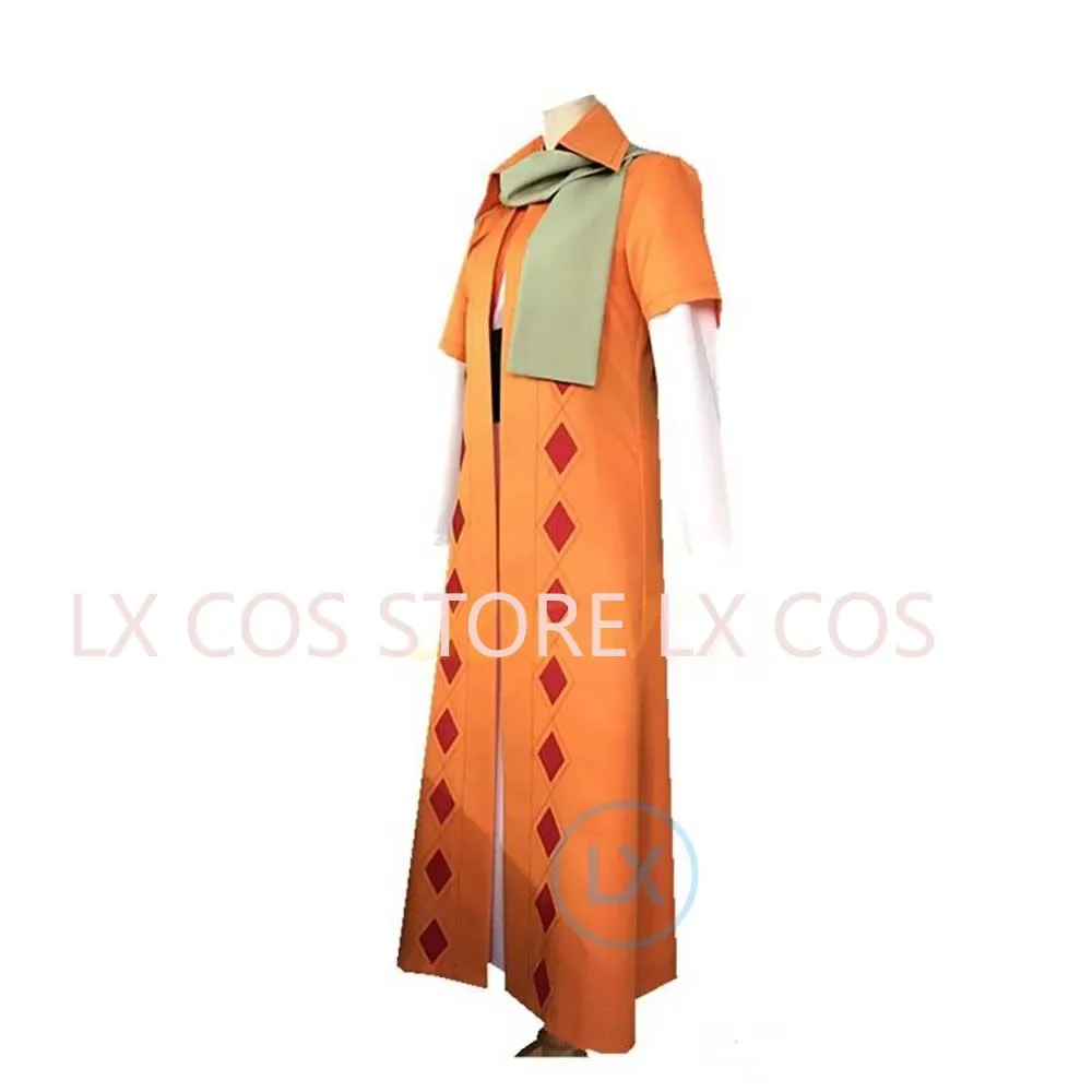 Anime Akatsuki no Yona Cosplay Costume Yellow Dragon Warrior Zeno Cape Robe Suit From Yona Of The Dawn Halloween Gifts