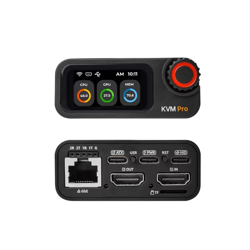 

Sipeed NanoKVM-Pro PiKVM 4K IP-KVM GbE WiFi6 PoE с удаленным управлением HDMI и вторым экраном для HomeLab, сервера, NAS