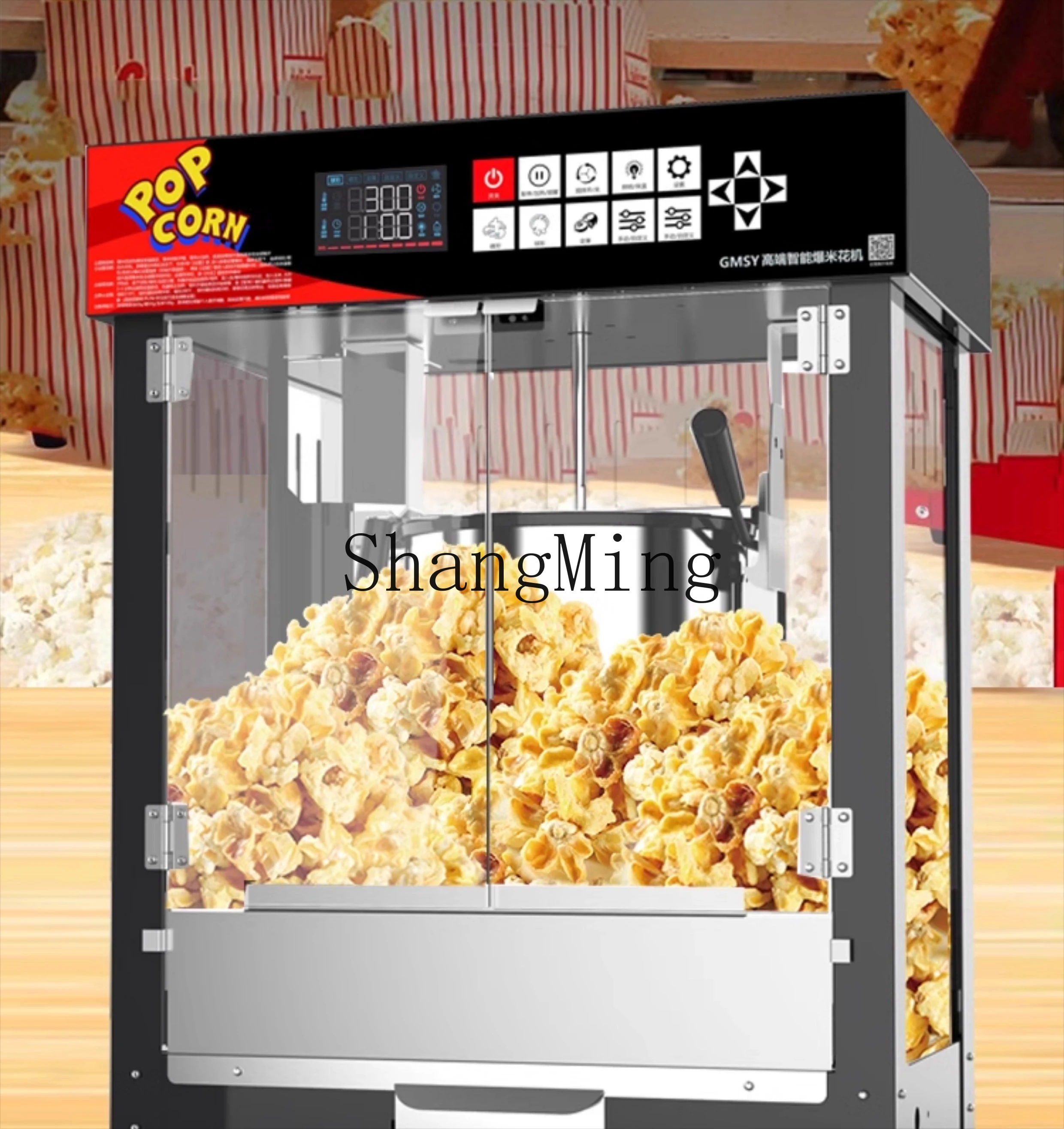 ZYY commercial fully automatic multi-functional intelligent new electric corn puffer