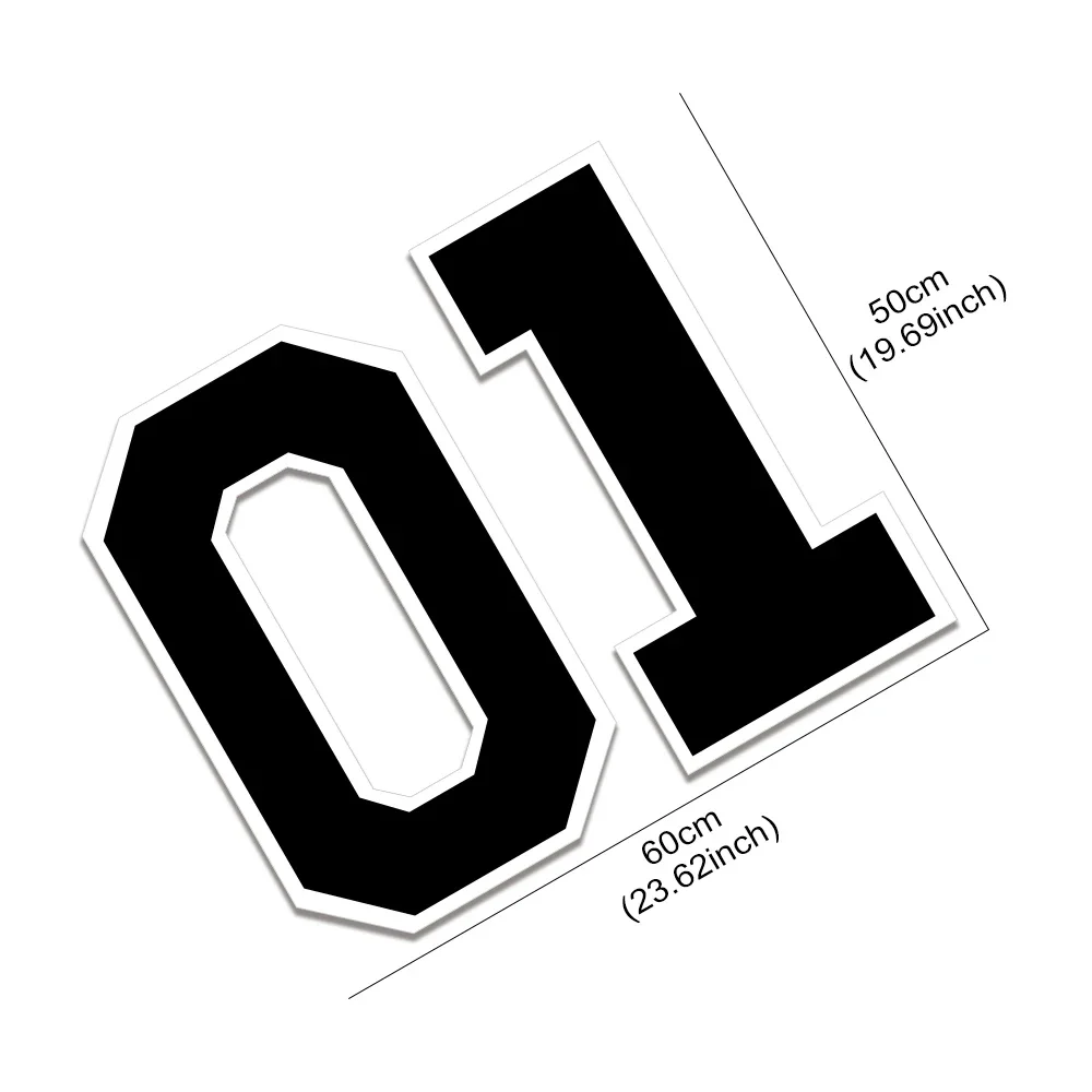 دوقات المخاطر العامة لي 01 الشارات البلاستيكية باب السيارة ملصقات جانبية السيارات مقاوم للماء الفينيل فيلم اكسسوارات السيارات الديكور الخارجي #6