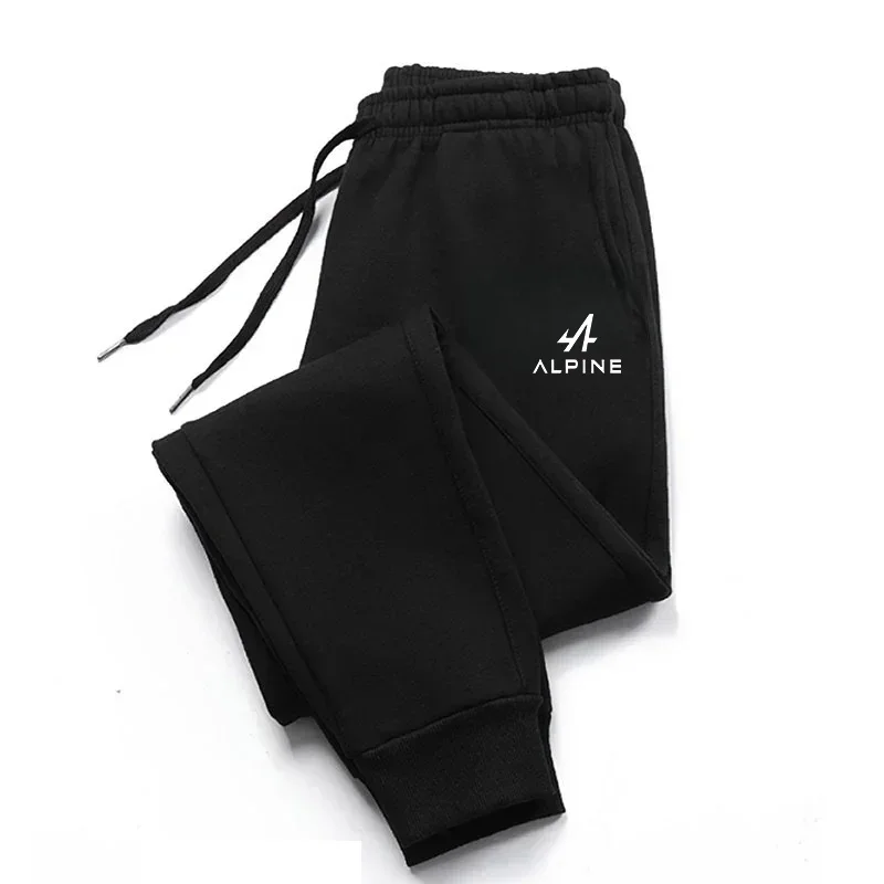 Harajuku Men's Sweatpants Fleece Sports Pants Pattern Slim Men Y2K Gothic Leisure Fashion Sports Street Wear Couple Sweatpants