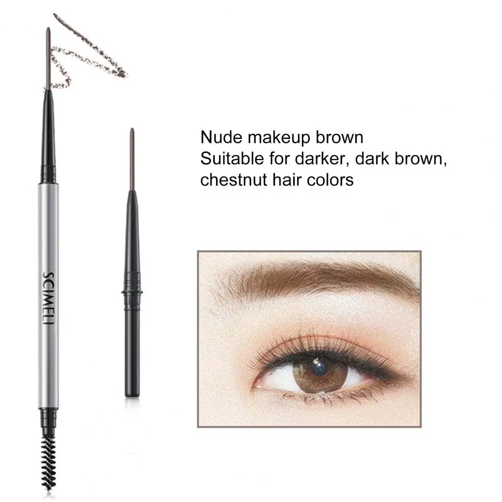 Convenient Eyebrow Pen Long Lasting Handy Women Professional Eye Makeup Pencil  Sweat Proof Eyebrow Pencil for Beginners