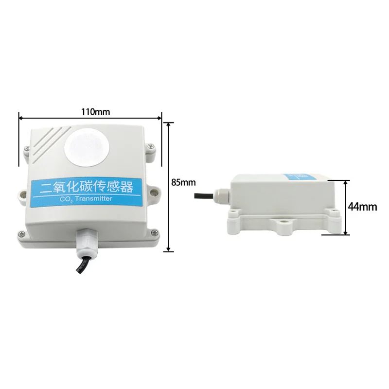 2PCS Carbon Dioxide Transmitter Collector Wall Mount Analog RS485/4G/NB-iot/LORA Agricultural Greenhouse Ndir CO2 Sensor