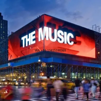 

Led Mesh Screen Outdoor Led Mesh Video Waterproof 20mm Waterproof Full Color Advertisement Display Led Grid Screen Net