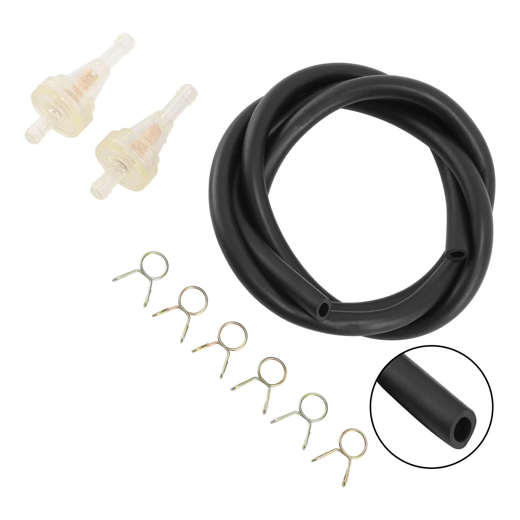 5.5 مللي متر خط الوقود الغاز تصفية خرطوم صالح لهوندا 1968-1973 CB350K سوبر سبورت 350 1974-1975 CL360 تشويش إذاعي 360 1985-2006 CMX250C #3