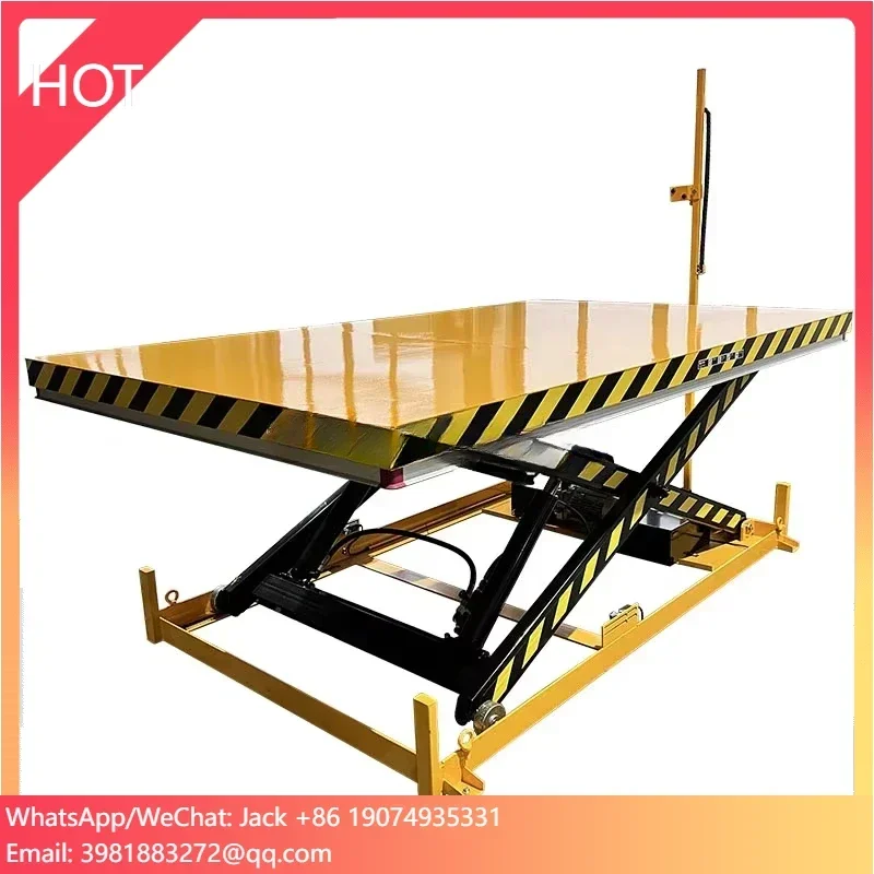 VANELIFT Mesa elevadora de tijera hidráulica infrarroja 1000 2000 4000 Kg Plataforma elevadora automática hacia arriba y hacia abajo Mantener el sensor de altura