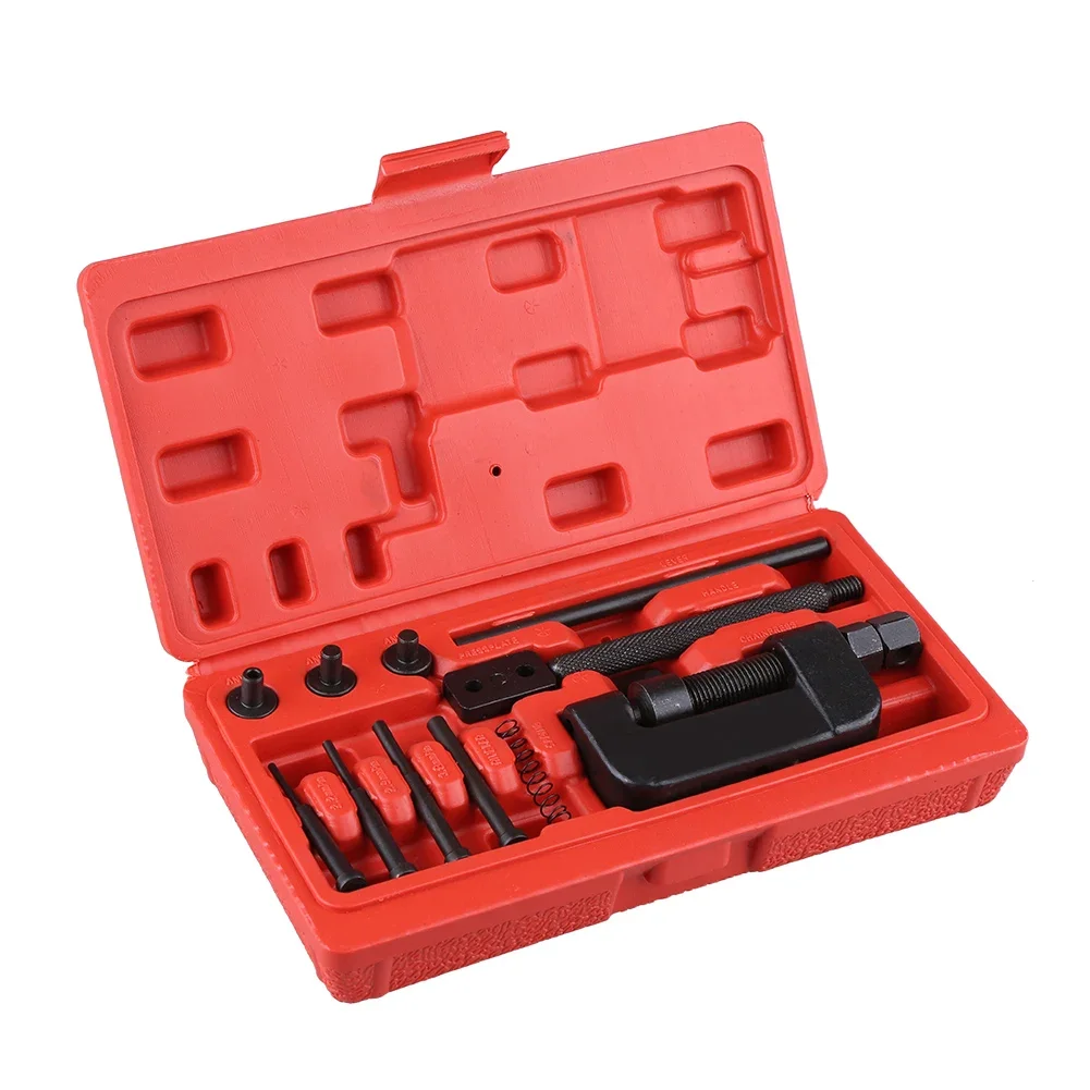 13Pcs Bike / Motorcycle / Cam Drive Chain Breaker Rivet Cutter Tool Kit