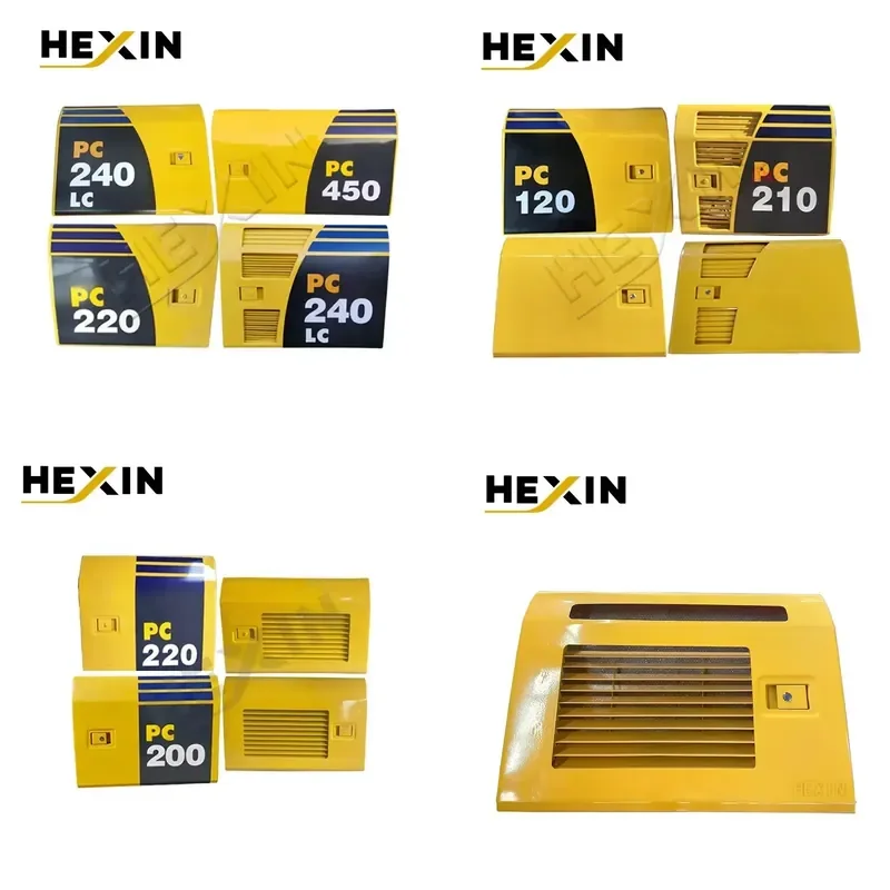 PC200-8 Radiator Door Excavator Side Door PC240-8 330-8 360-8 400-8 450-8 Excavator Door for