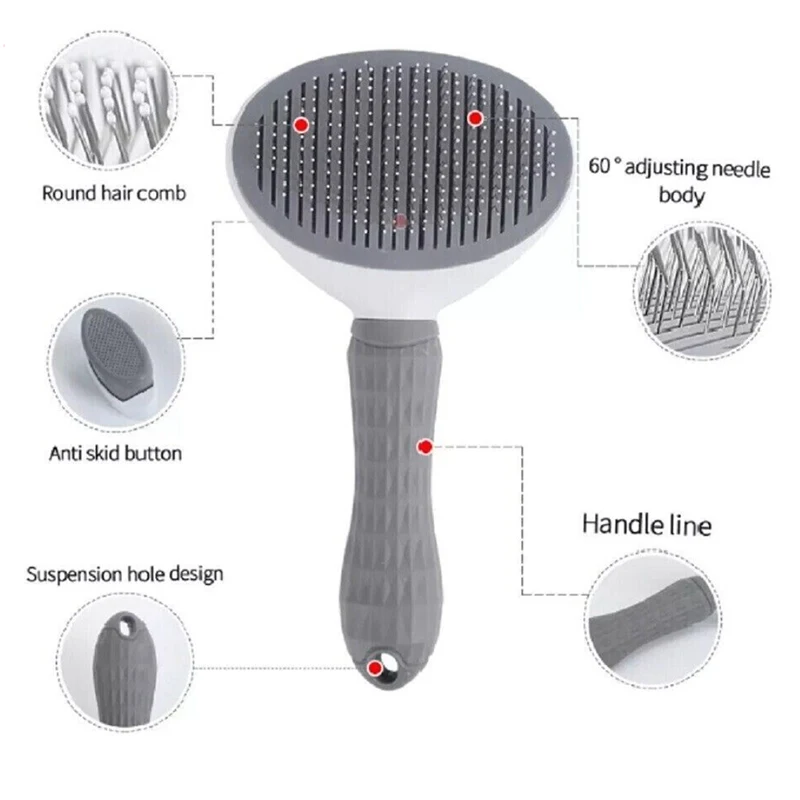 Pets hair grooming massage deshedding cleaning brush remover dog cat comb pet accessories dogs stuff mascotas cepillo para perro