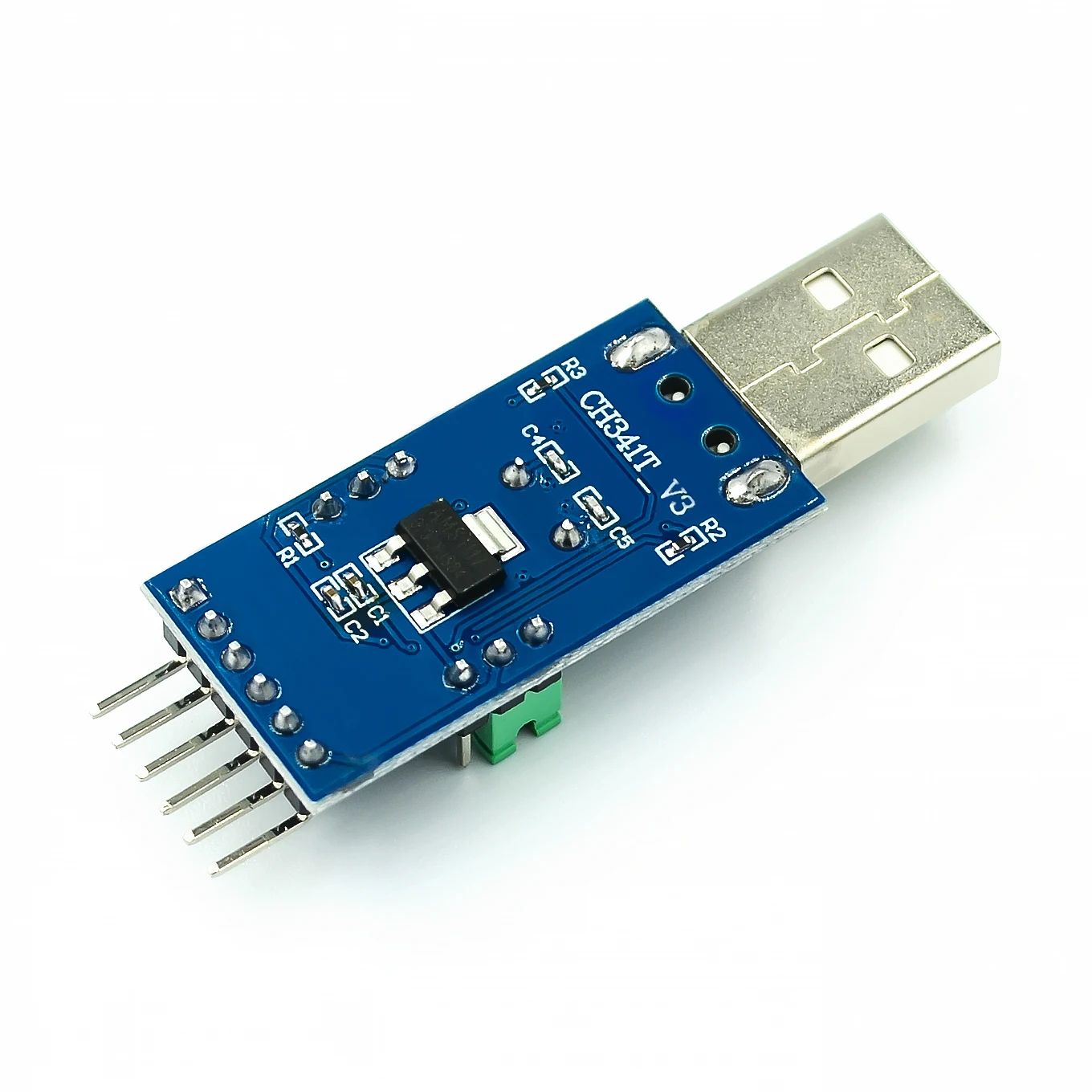 Si Tai&SH CH341T Модуль 2 в 1, 3,3 В, 5 В, USB к I2C IIC UART TTL, однокристальный загрузчик последовательного порта