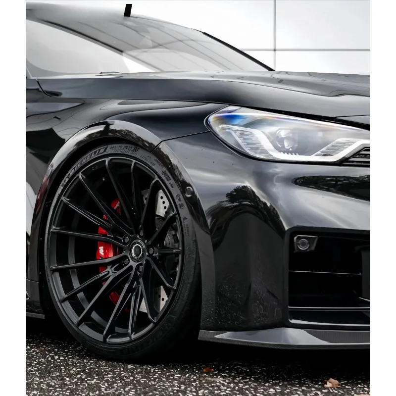 طبق عميق مخصص مقعر عميق 4 حفرة 5 حفرة 6 حفرة 18 19 20 21 22 24 26 بوصة عجلة سبيكة حافة مزورة لسيارات BMW E90 E91 E92 #2