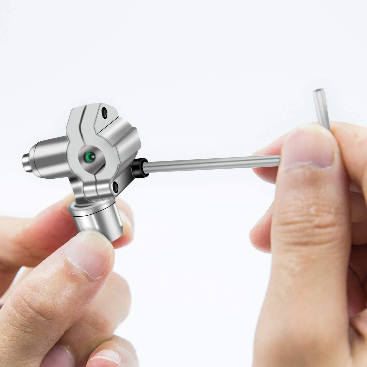 مجموعة صمام ثقب ، مجموعة صمام الصنبور ، قابلة للتعديل لمكيفات الهواء ، HVAC ، شو بوصة ، من 4 عبوات