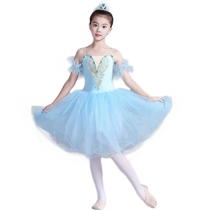 

Милое праздничное детское балетное трико, платье для девочек, танцевальный костюм, платья-пачки принцессы, летняя одежда для малышей, детская одежда, Vestidos