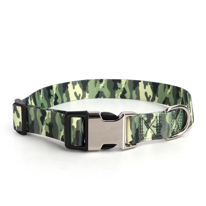 Dog Collar Personalized Adjustable Free Engraved Pet Name Tag Collars Dog Supplies Anti-Lost Print Dog Id Customized Necklace