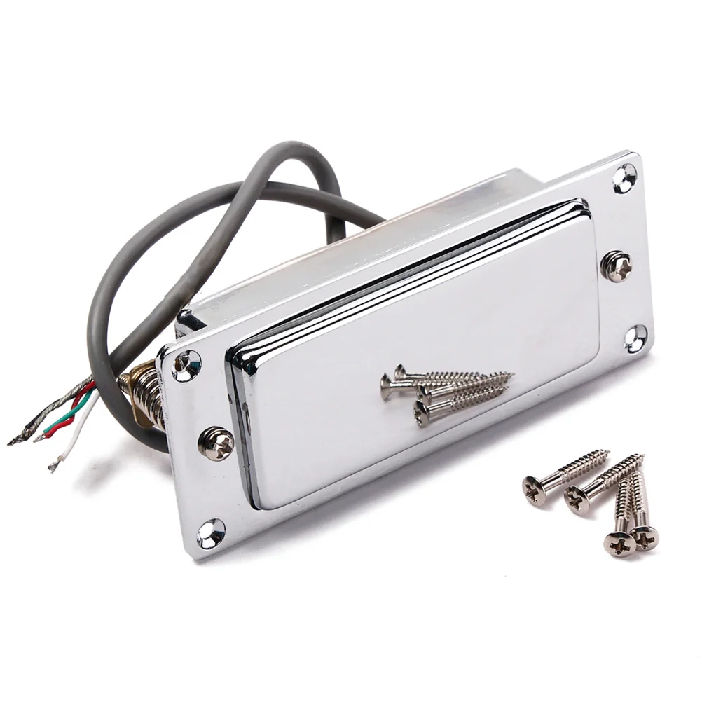 

Copper Body Humbucker For Electric Silver Vintage Tone Warm Glassy Sound Alnico Guitar Bass Pickups Electric Guitar