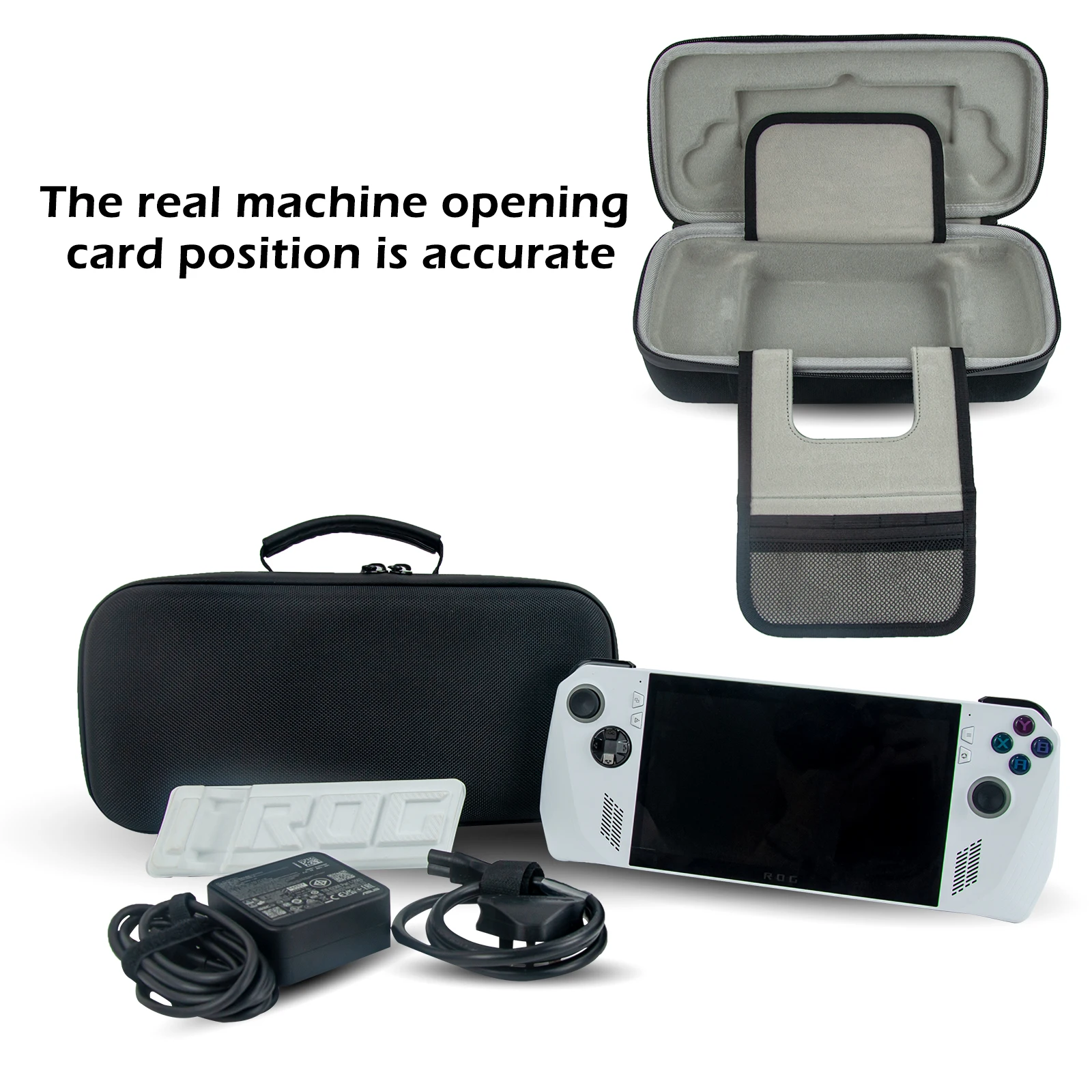 New Hard EVA Portable Carrying Case Bag Shockproof Protective Travel Case Storage Bag for Asus ROG Ally X Console Accessories