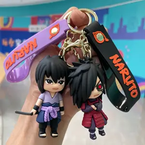 Naruto Anime -Figur Schlüsselbund für Kinder, PVC -Pingente -Schlüsselanhänger, Spielzeuggeburtstag, Haruno, Sakura, Hatake, Kakashi, Gaara, Uzumaki 10 Hauptverkäufe von Haruno Sakura - №1