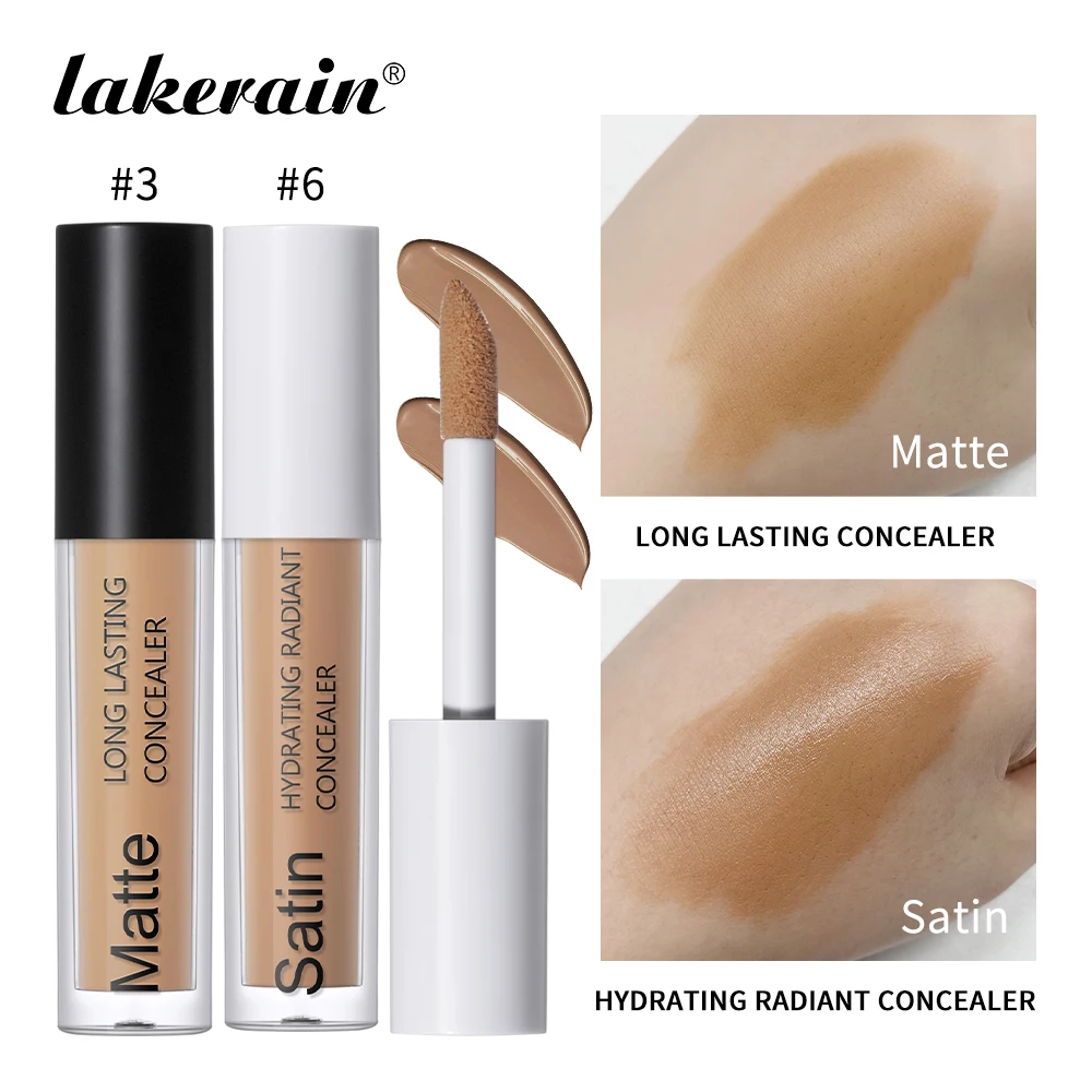 Long Lasting Highly Concealer Full Coverage  Pigmented Matte Finish Medium Neutral 6 Colors Camo Concealer Makeup