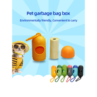 Dog Poop Waste Bag Dispenser Pet Plastic Garbage Bag Holder Puppy Toilet Pickup Carrier Case Portable  Pet Dog Clean Accessories