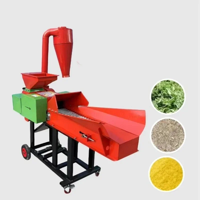 

Commercial electric hay bran cutter feed rice straw chopper