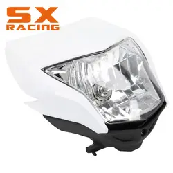 Headlight Assembly Fairing For HONDA XR150L Motorcycle Head Light Lamp Headlamp Mask Halogen Pit Dirt Bike Motocross Accessorie