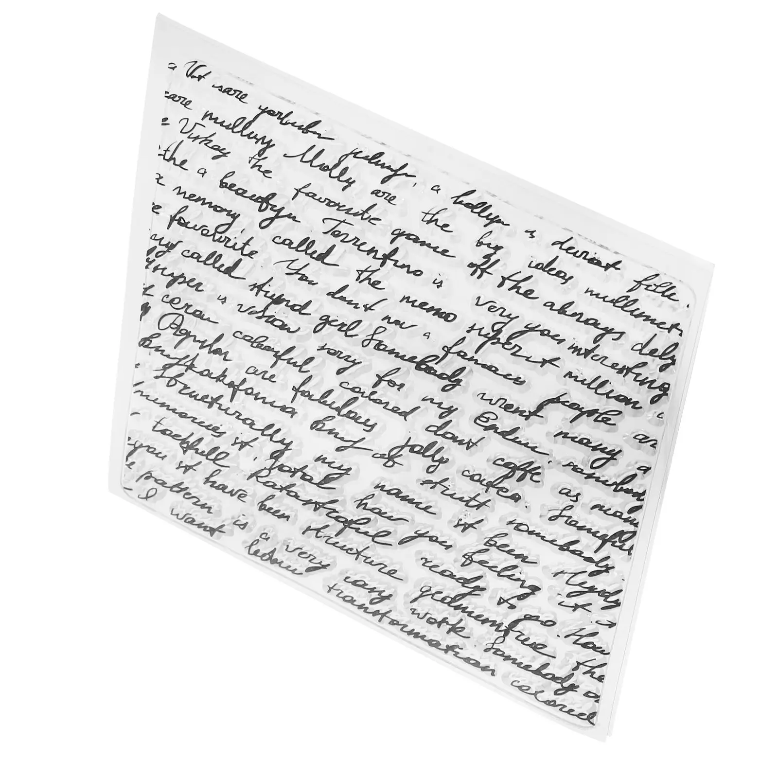 

Clear Silicone Stamps for Scrapbooking Crafting Decoration Diy Journaling Gifts Transparent Seal Handmade Projects