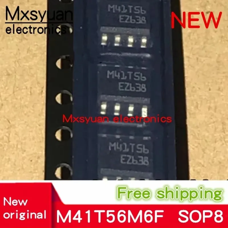 

50 шт./лот M41T56M6F M41T56M6 M41T56 M41T5b SOP8 100% оригинал, подлинный